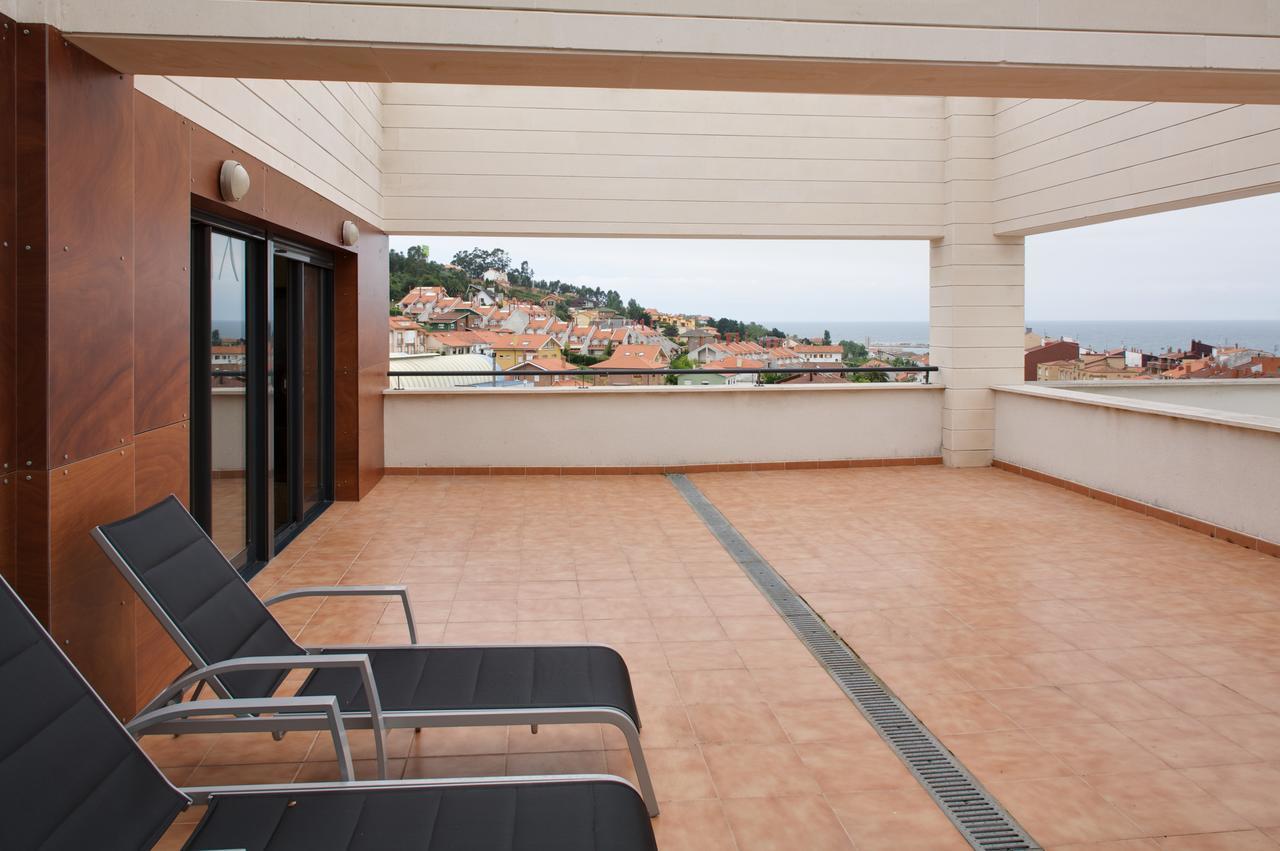 Atico Con Amplia Terraza Nautilus I - Vut-124-As Appartement Luanco Buitenkant foto